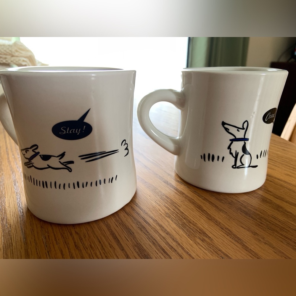 Bad Dog Studio Set of Two Mugs